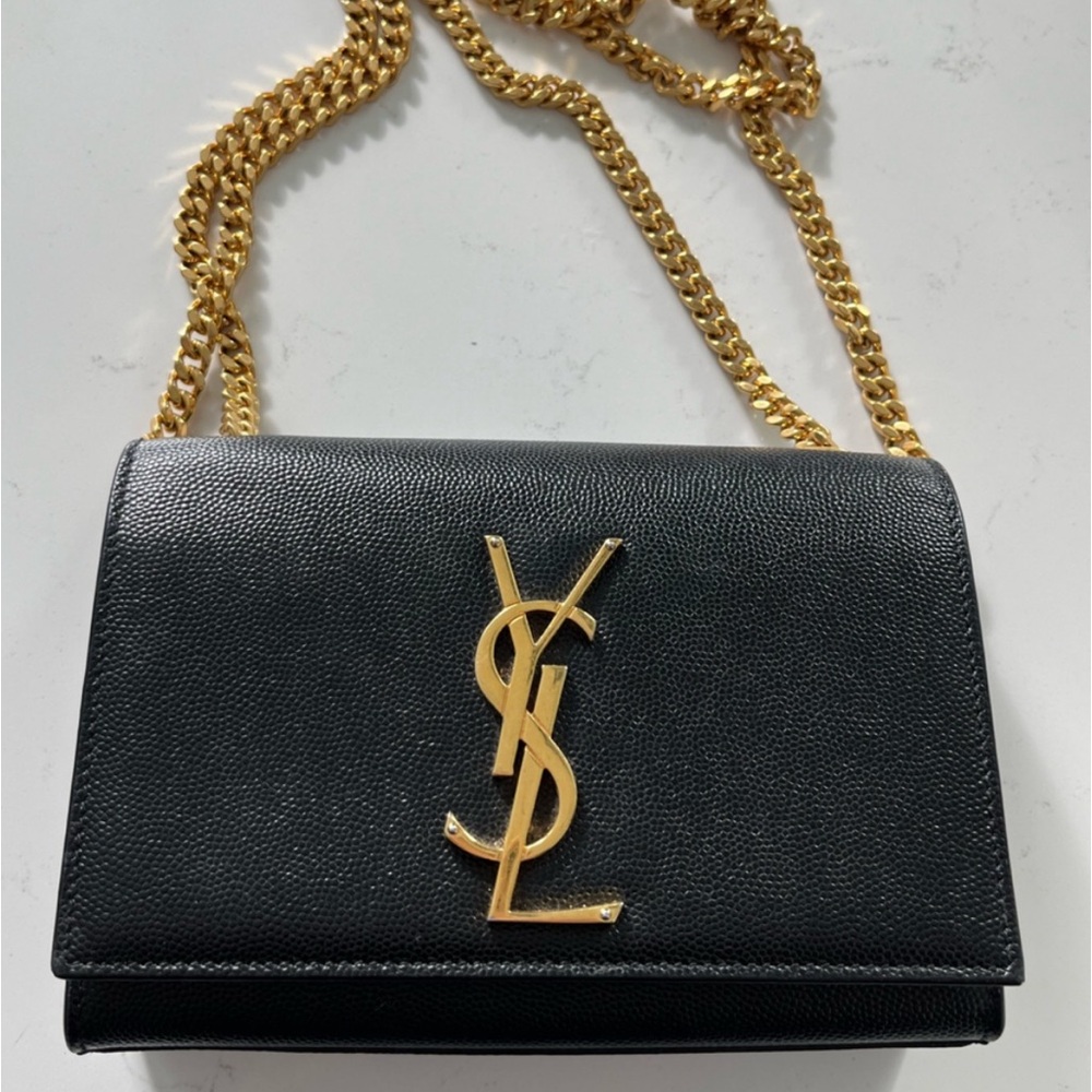 Ysl gold chain bag
